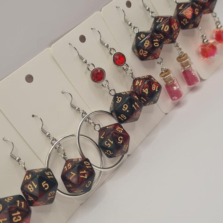 D20 red/black