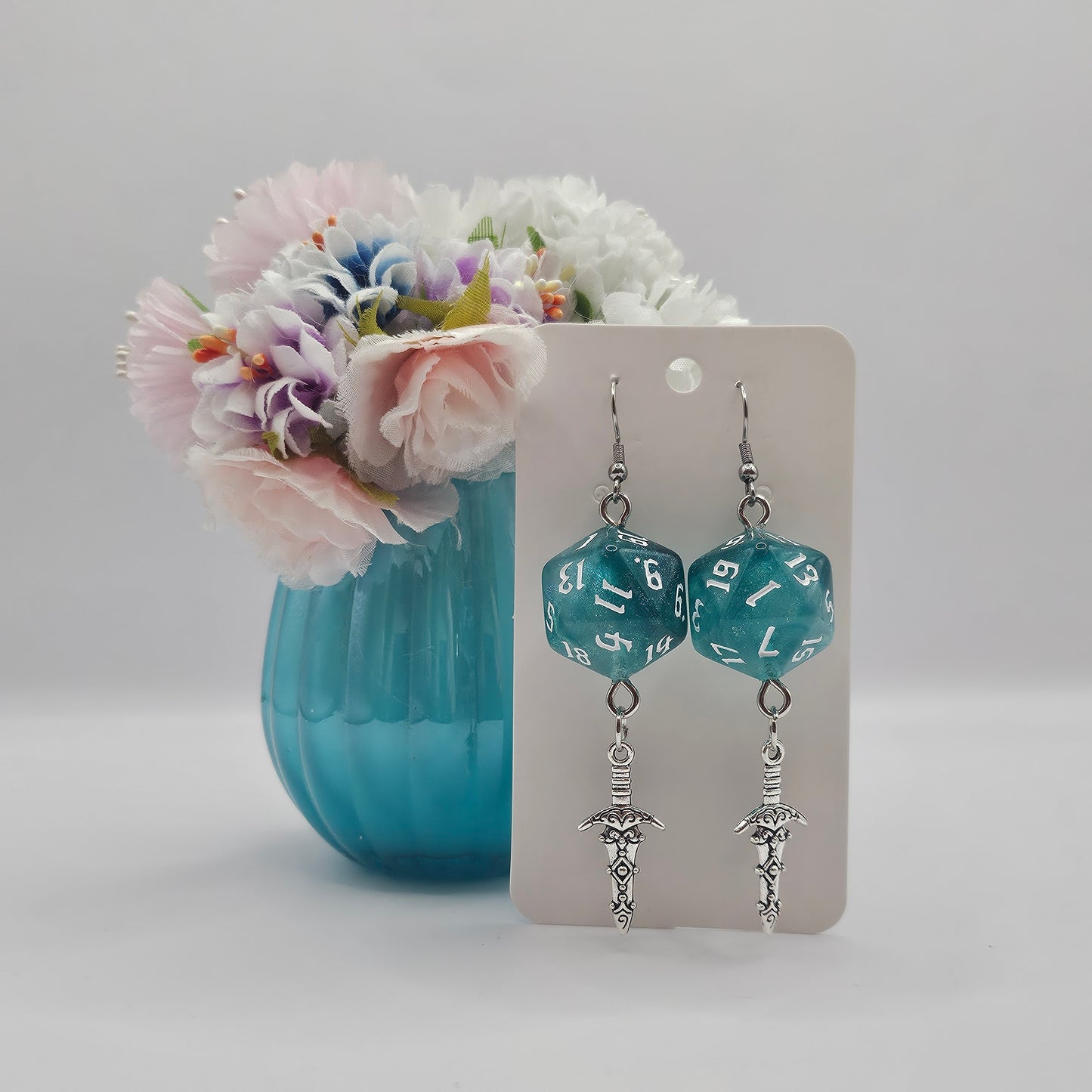 Glitter Turquoise blade
