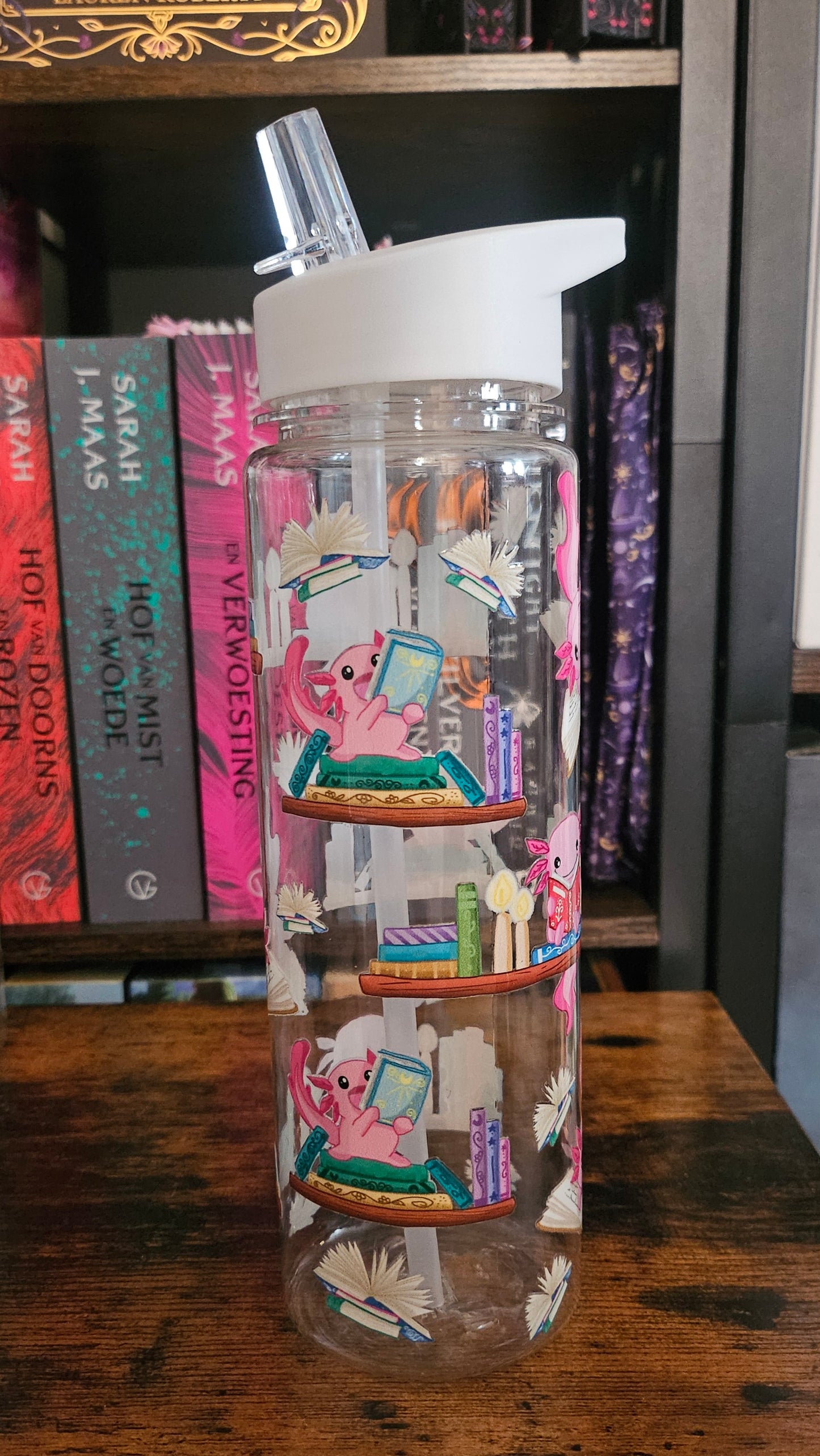 Waterbottle Axolotl