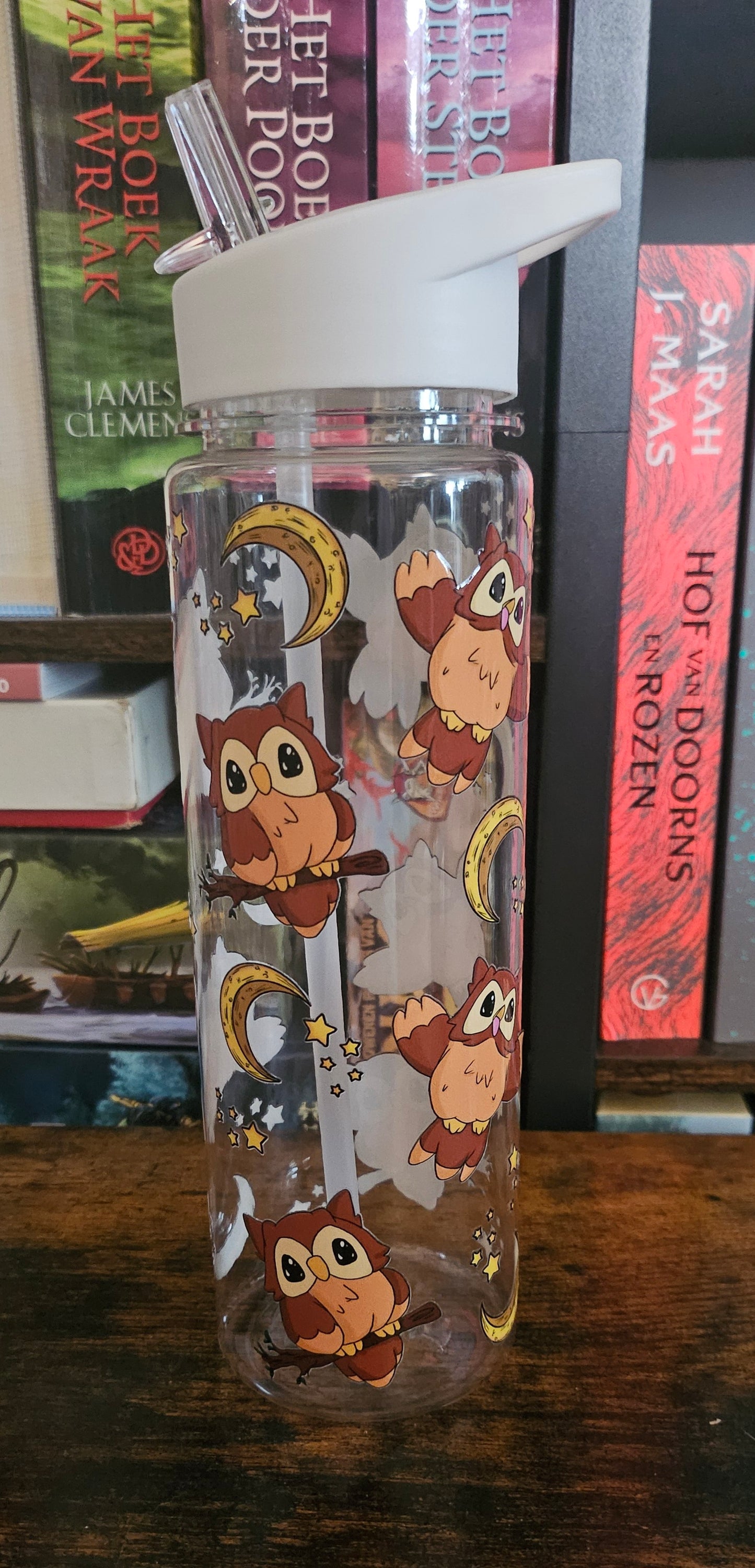 Waterbottle owl
