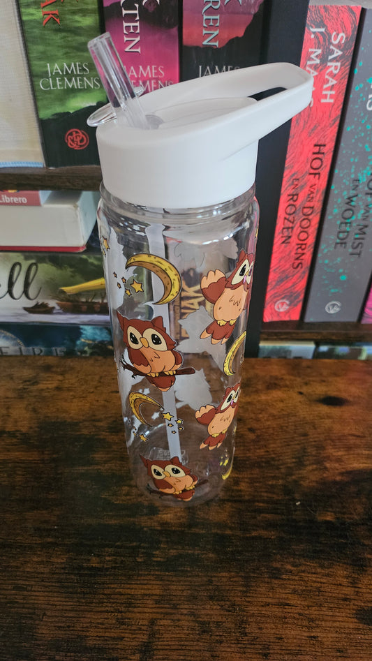Waterbottle owl