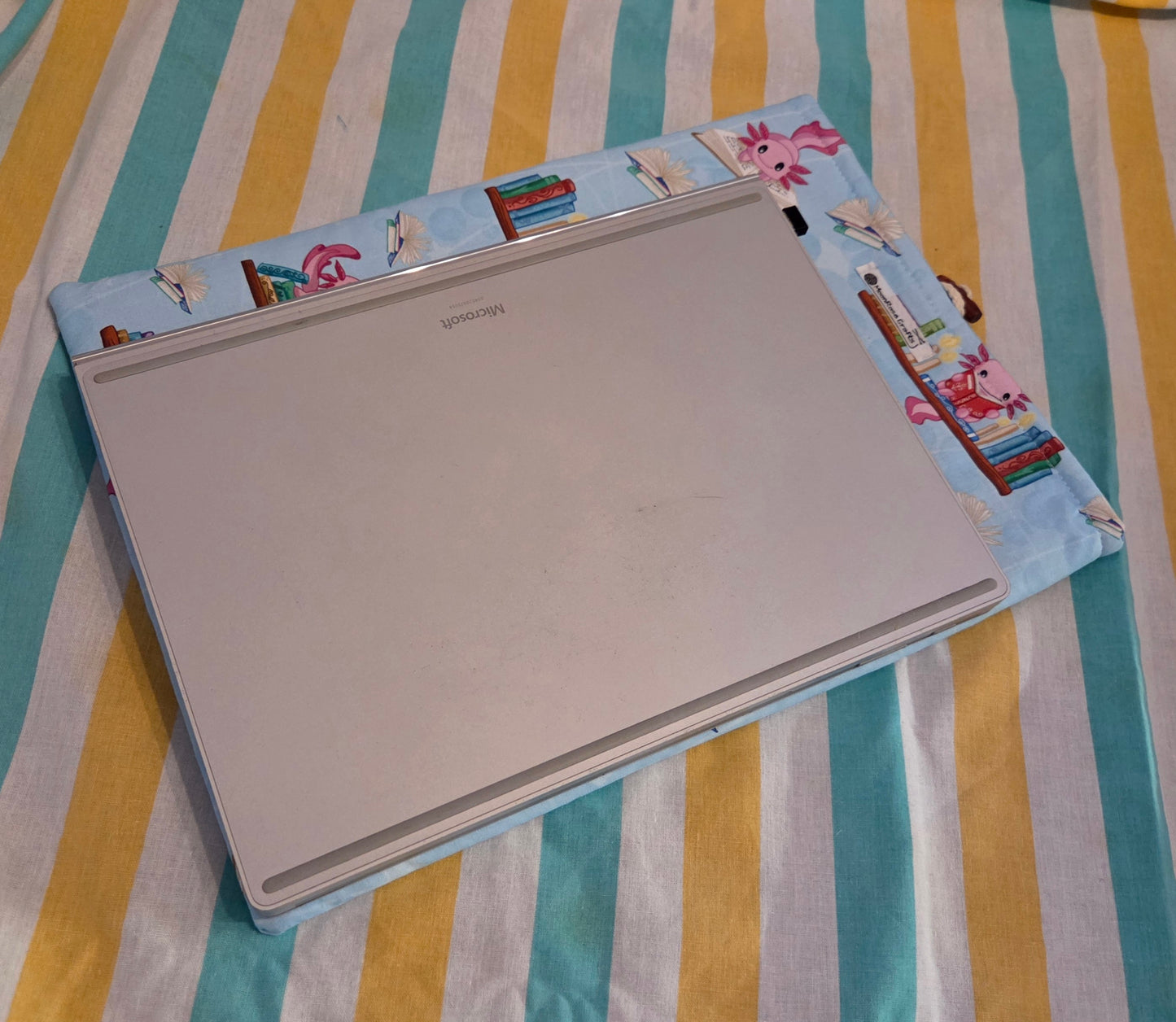 Laptop sleeve Axolotl