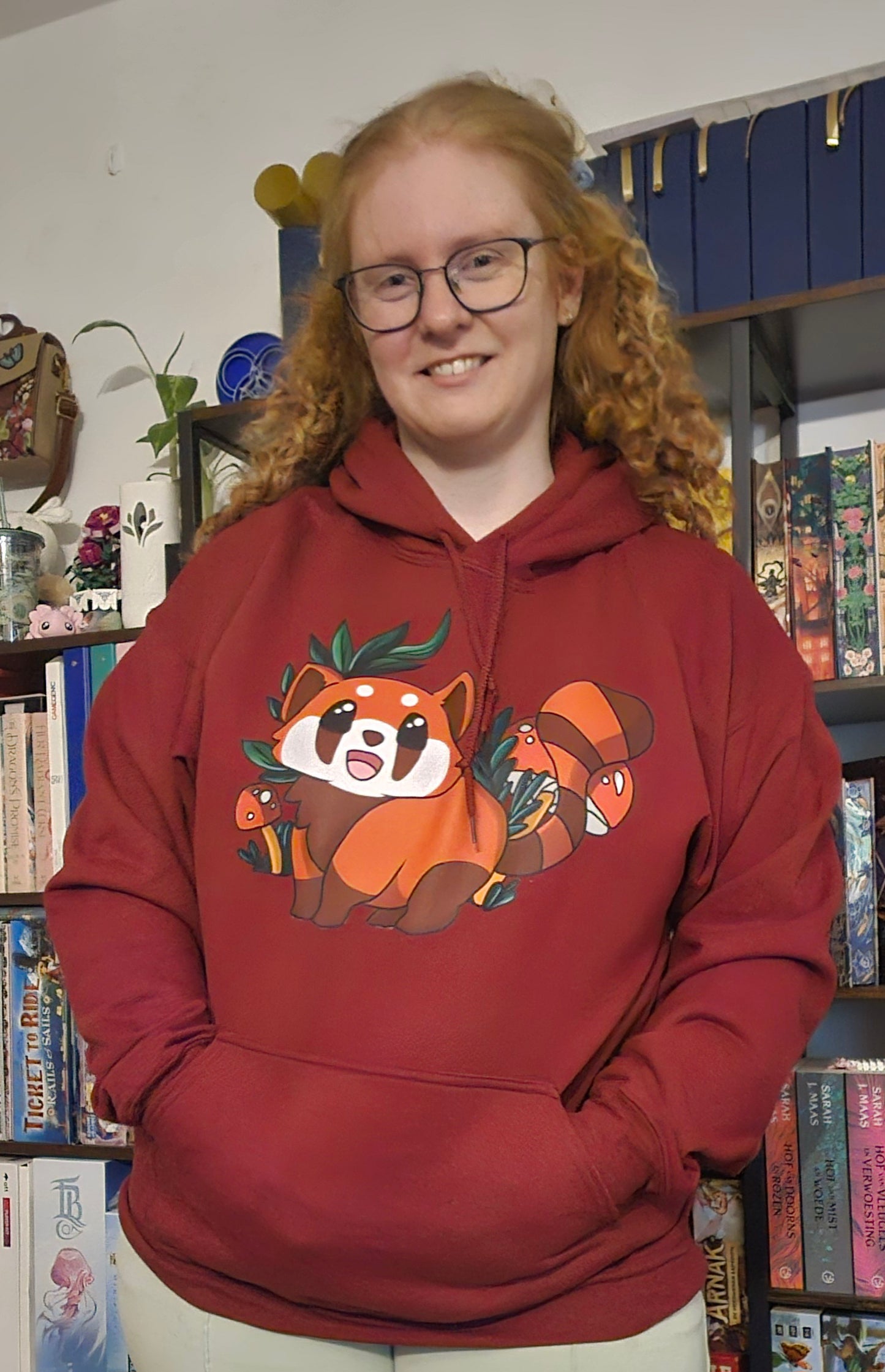 Hoodie red panda