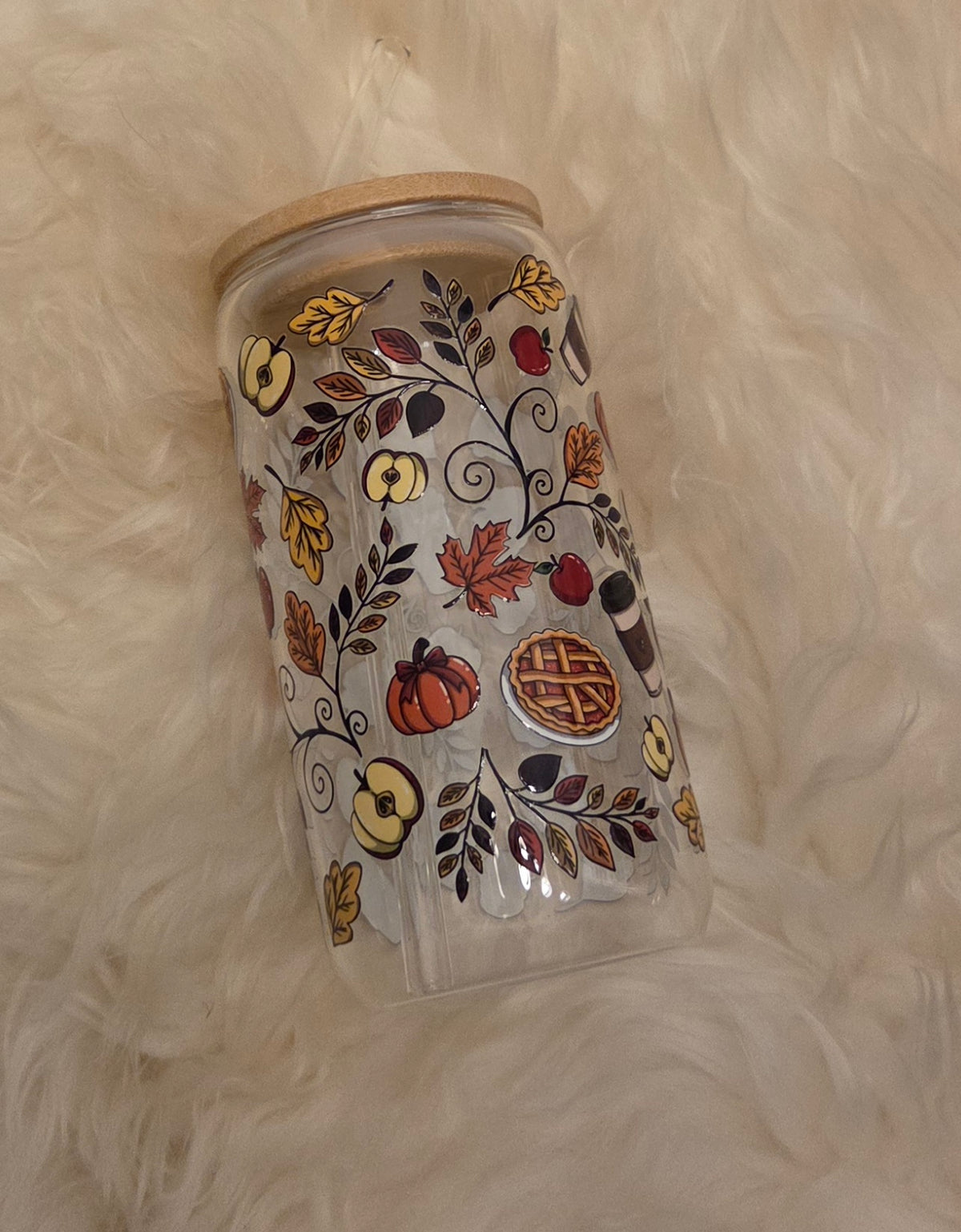 Tumbler fall apple