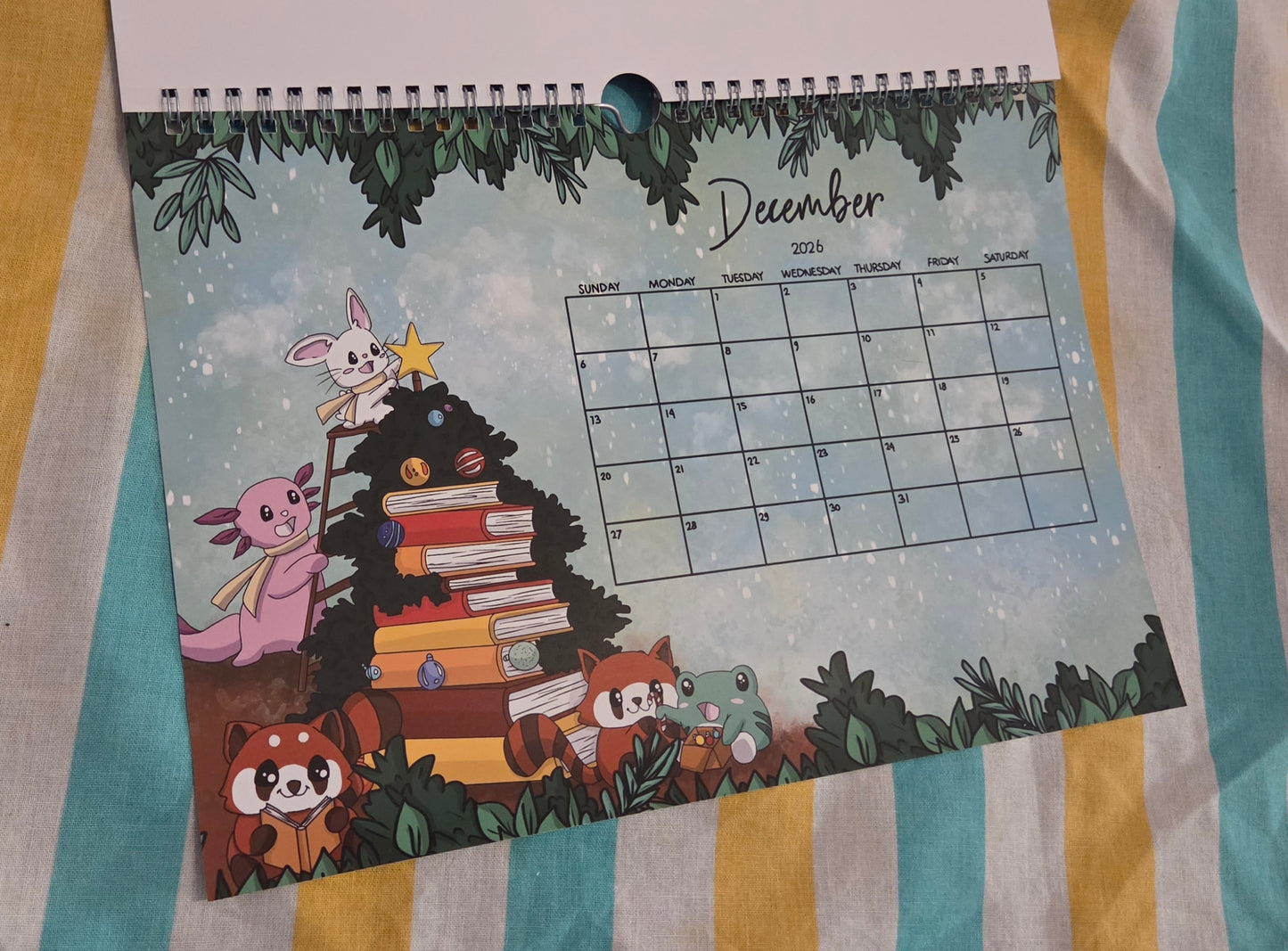 A4 wall 2026 calendar