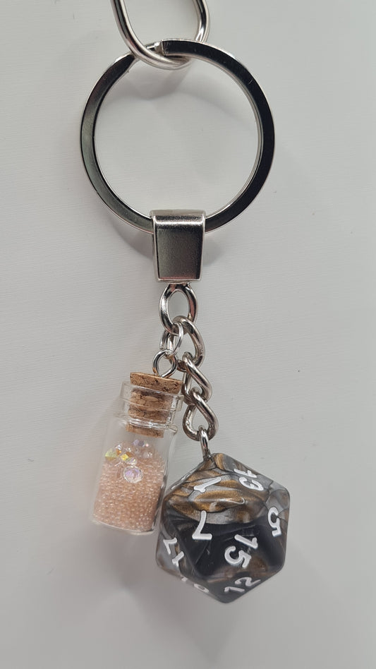 Keychain brown potion