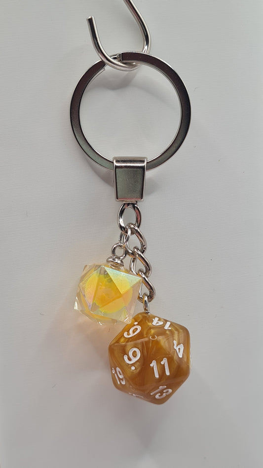 Keychain yellow dome