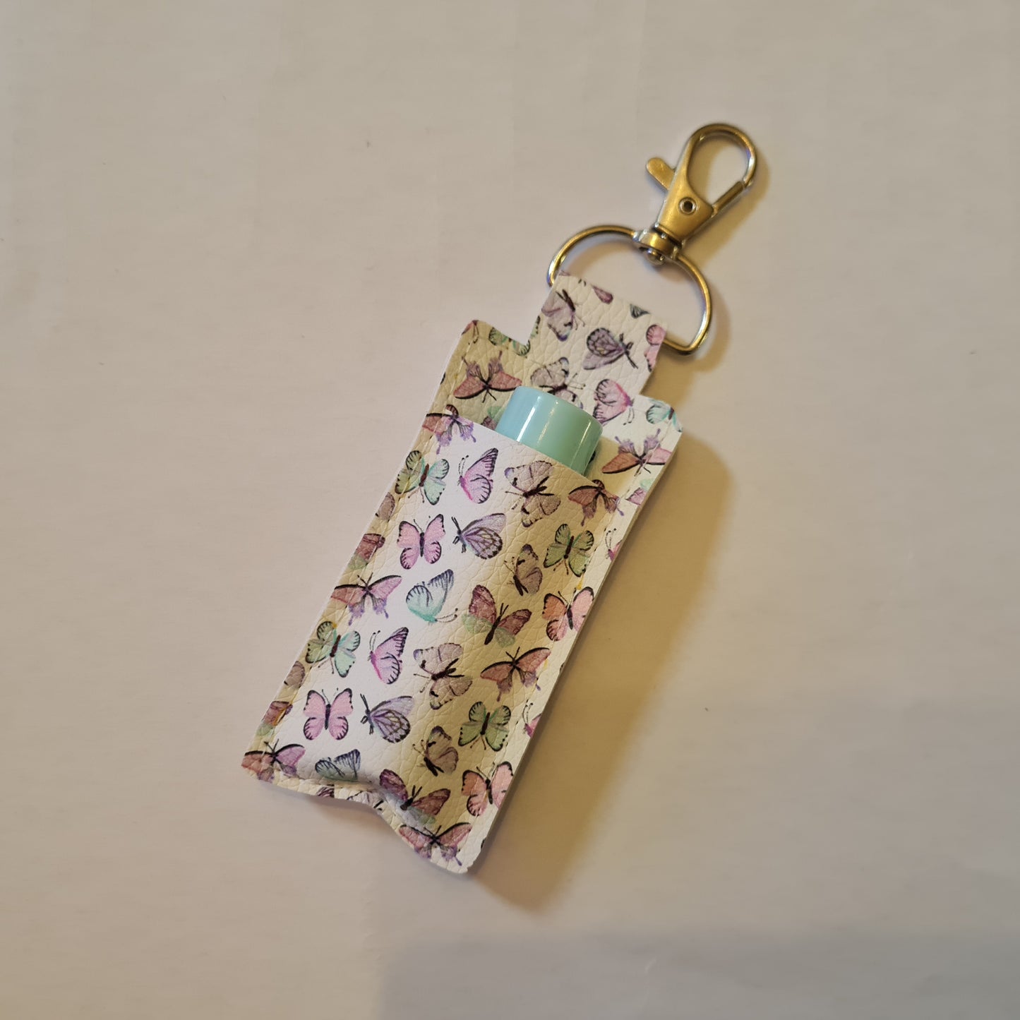 Lipbalm holder butterfly