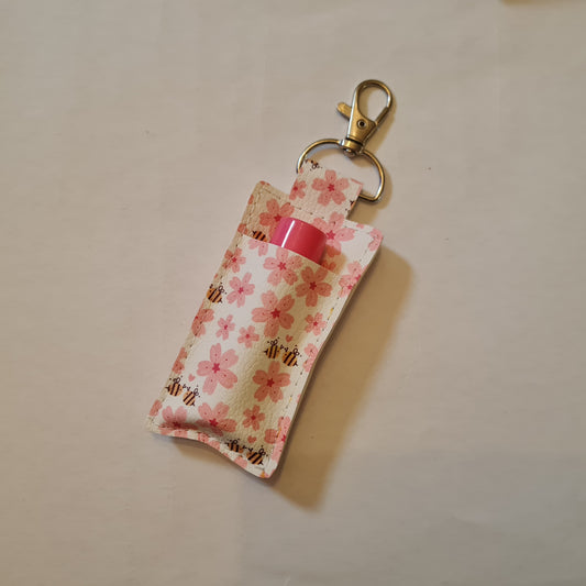 Lipbalm holder blossom bees