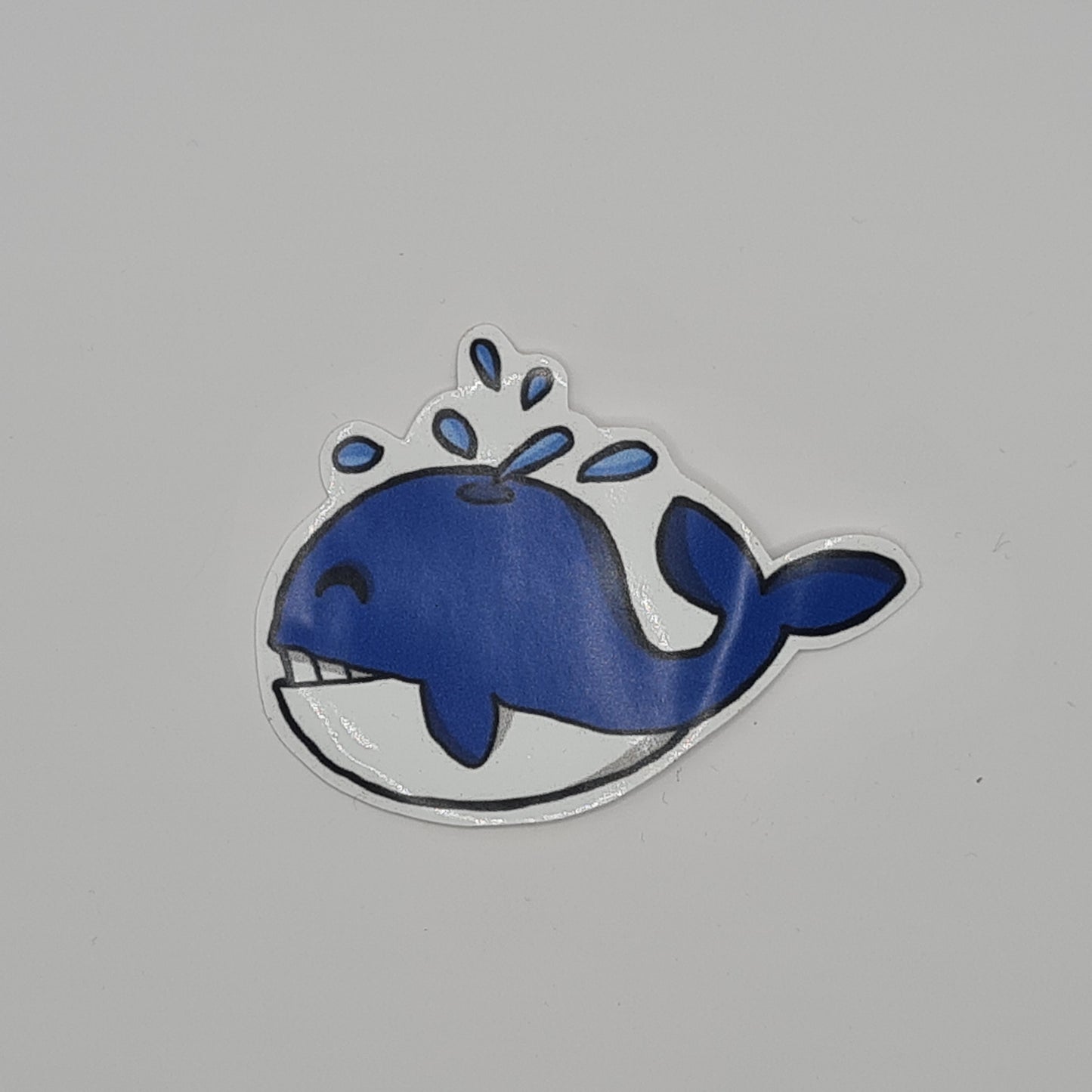 Sticker whale