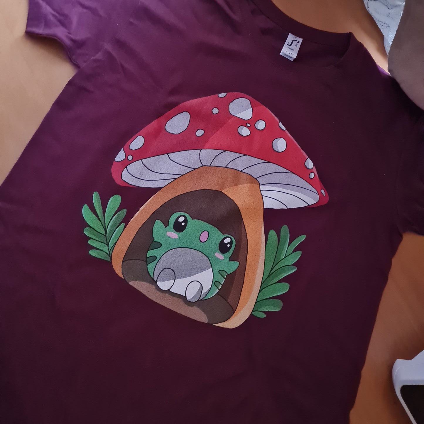 T-shirt Mushroom frog