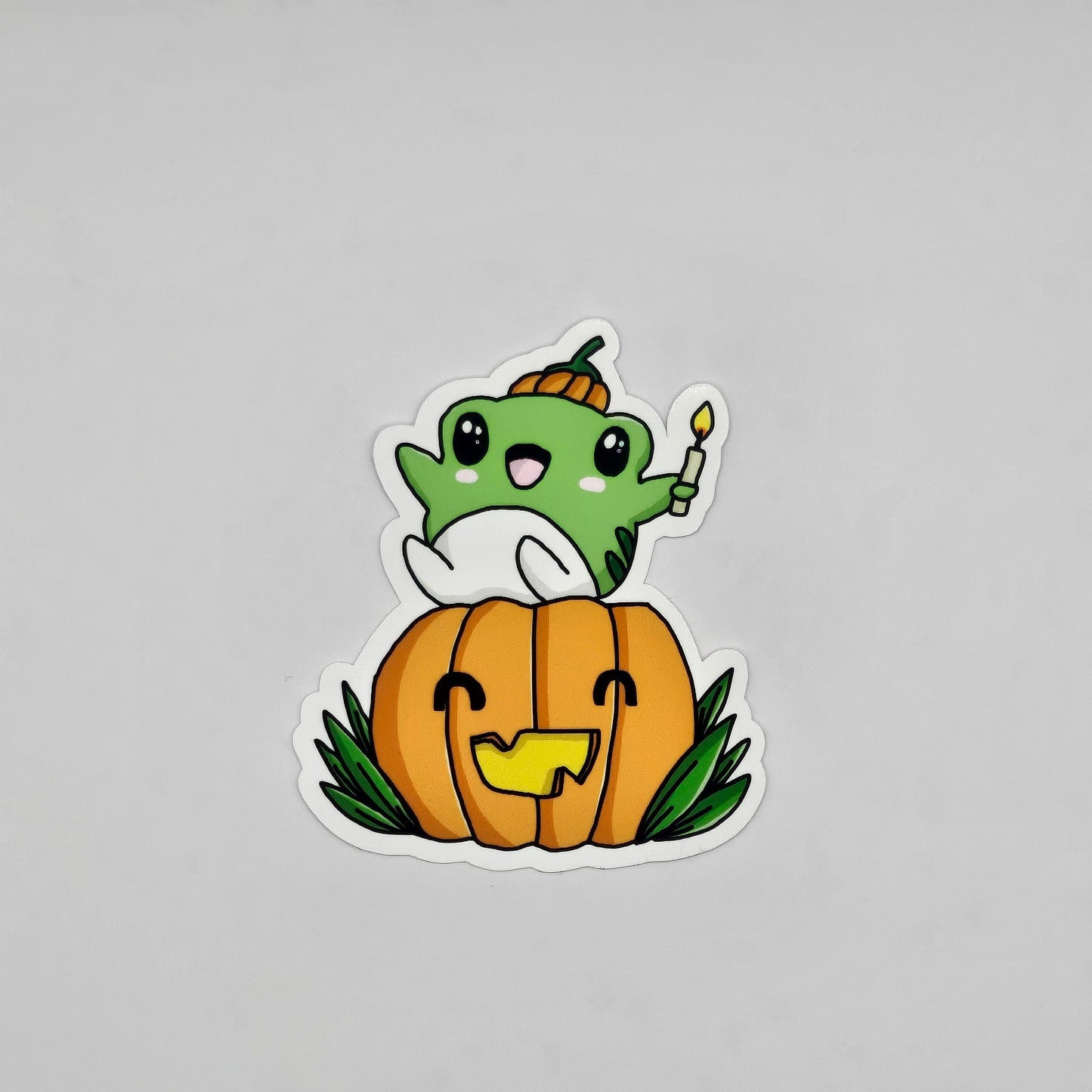 Sticker frogs