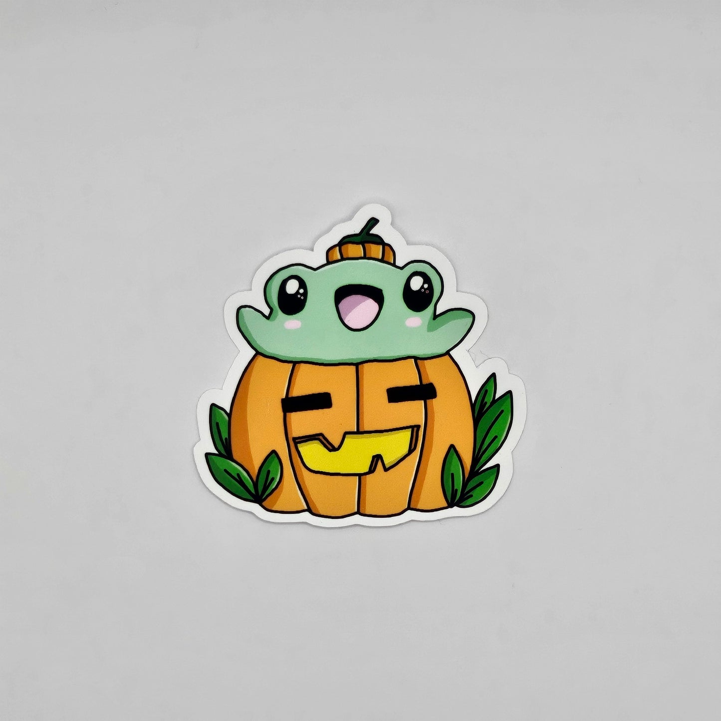 Sticker frogs