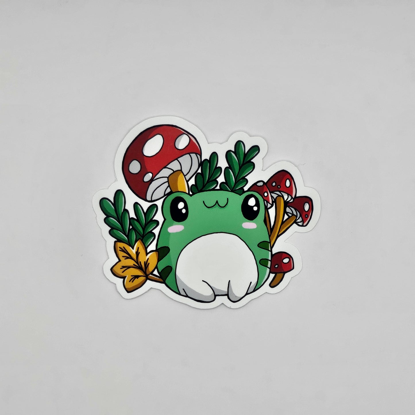 Sticker frogs