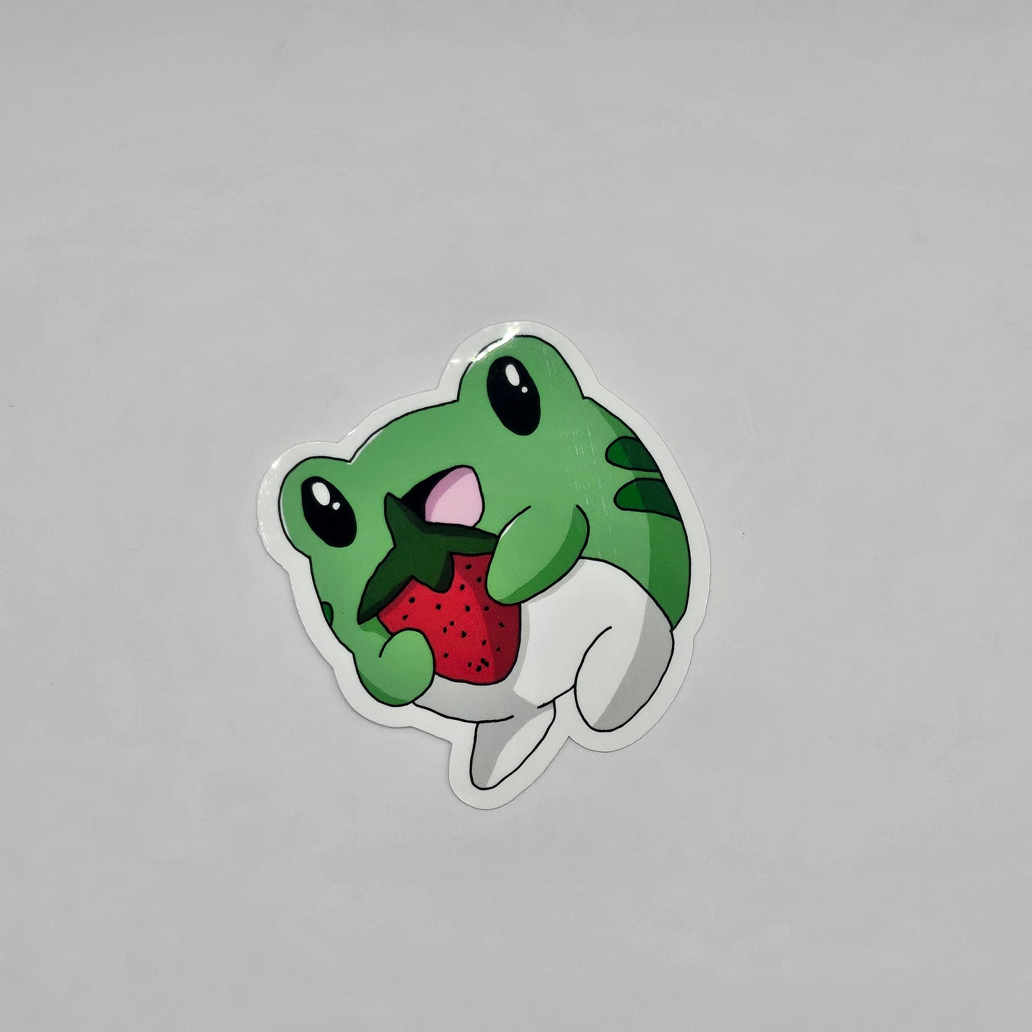 Sticker frogs