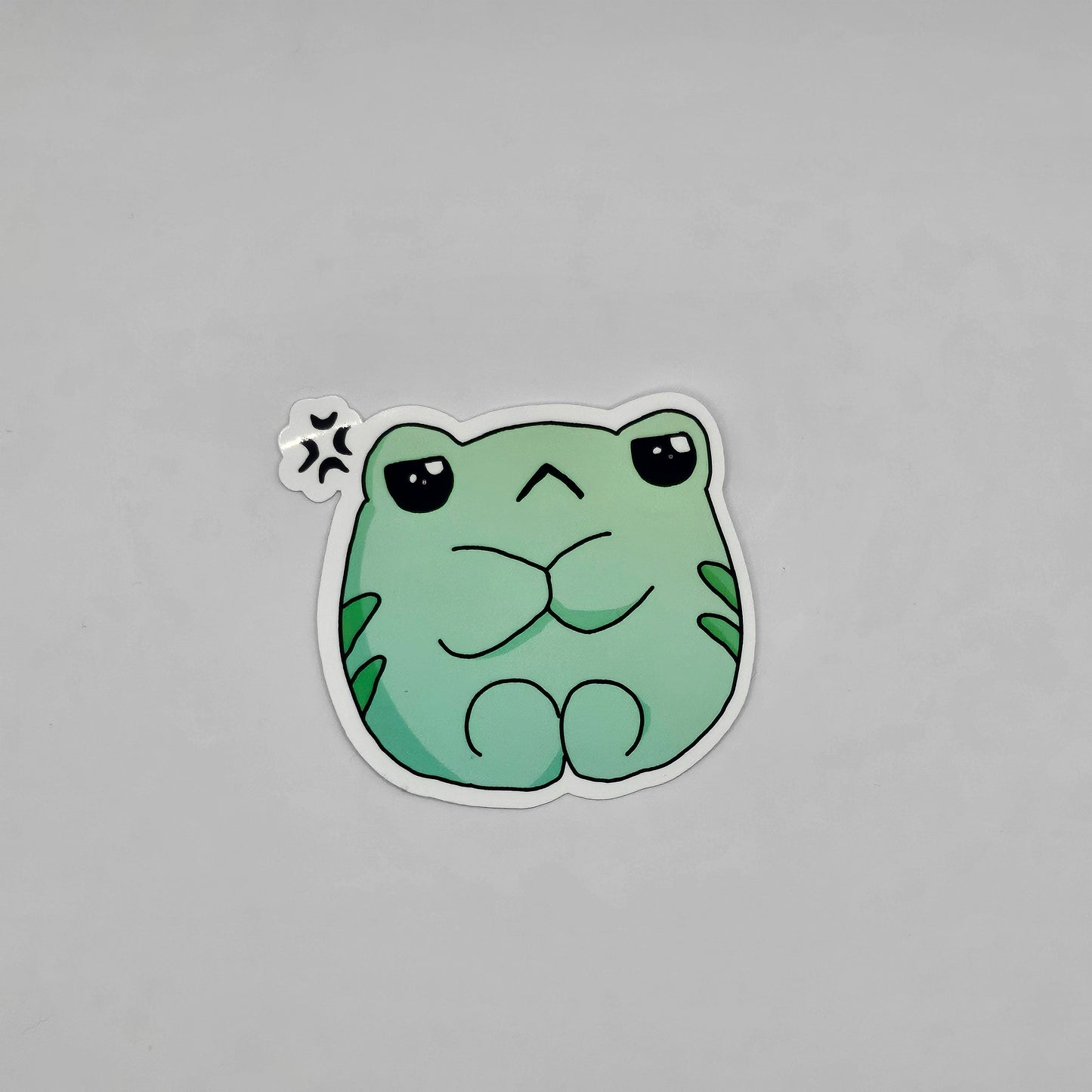 Sticker frogs