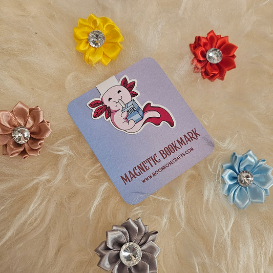 Magnetic Bookmark Axolotl milk