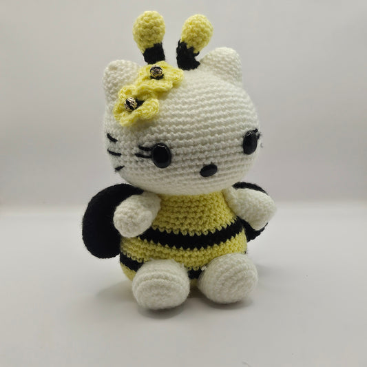 Crochet hello kitty yellow