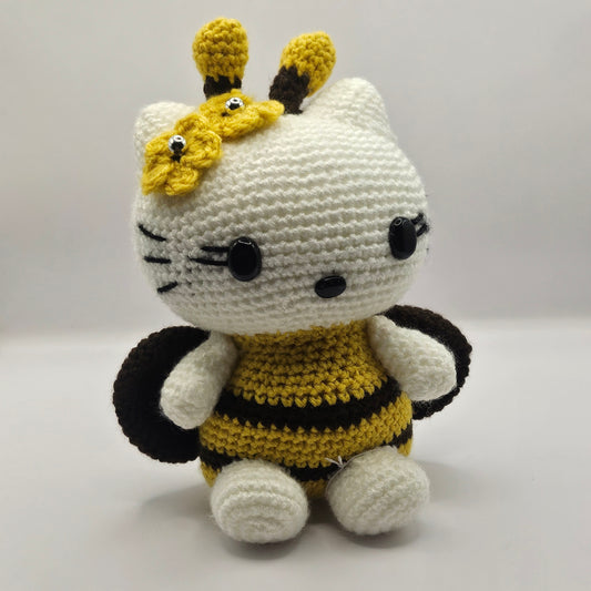 Crochet hello kitty oker