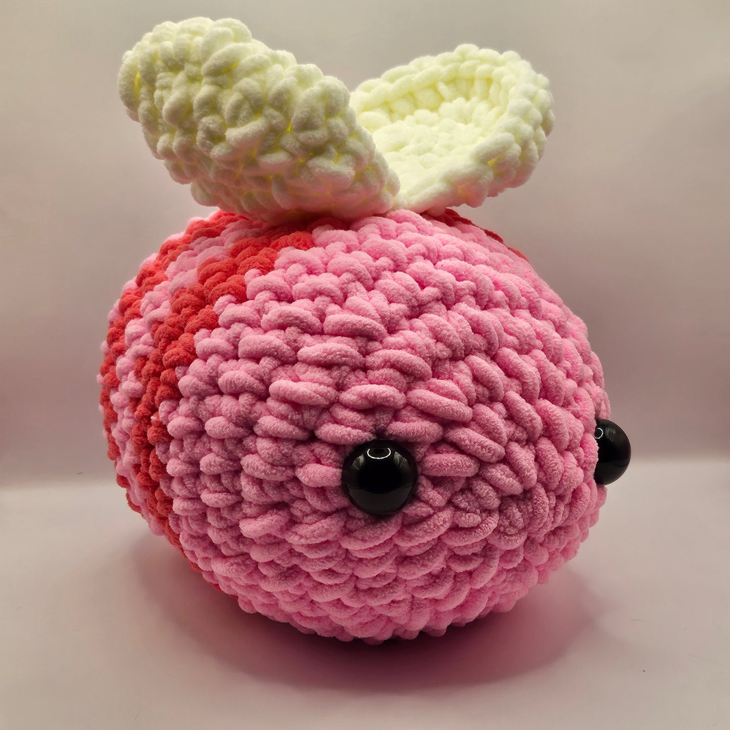 Crochet Bee XXL pink