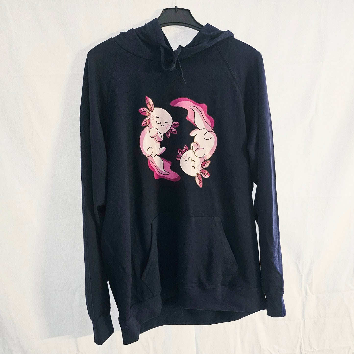 Hoodie Axolotl Ying Yang