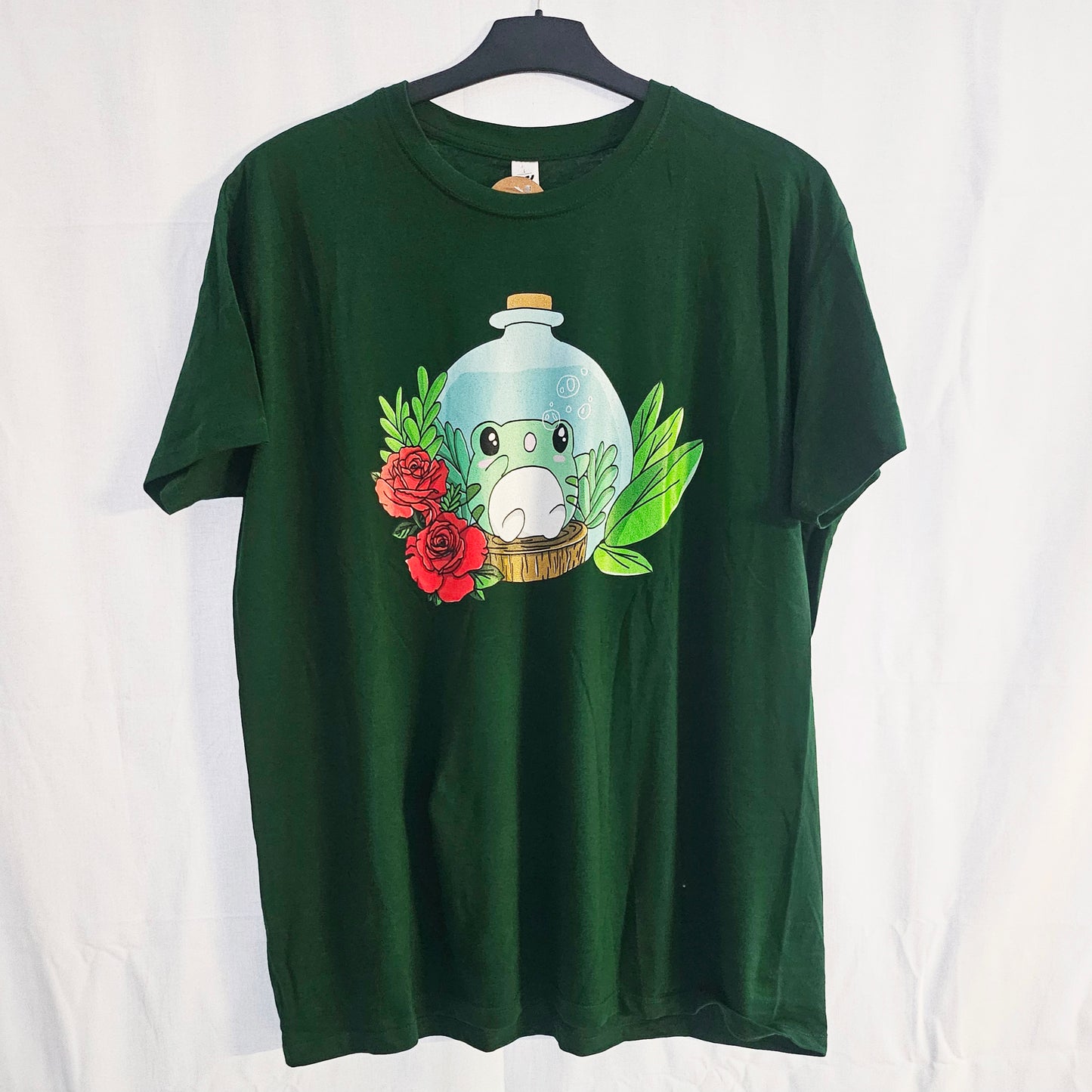 T-shirt bottle frog