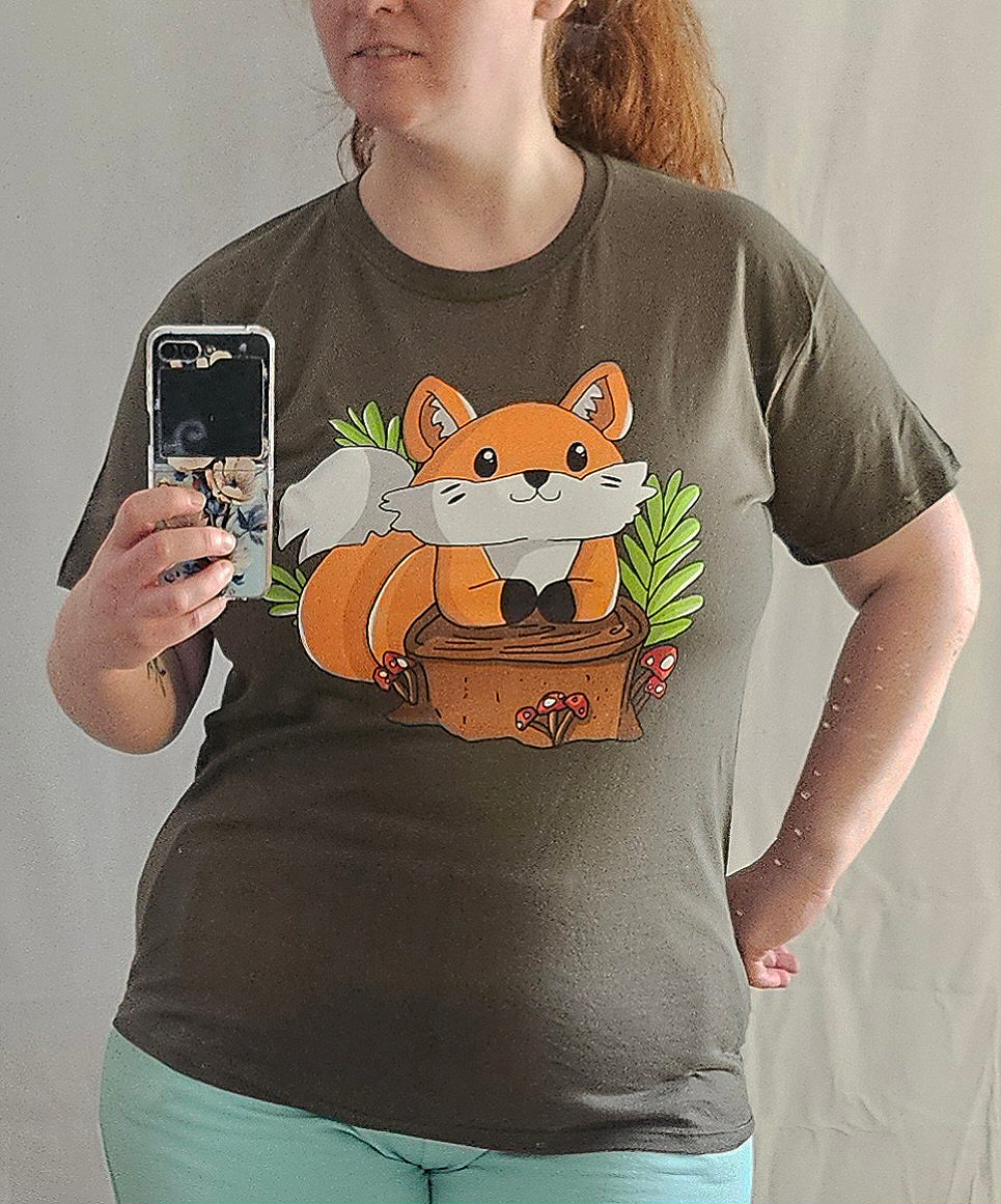 T-shirt Fox tree