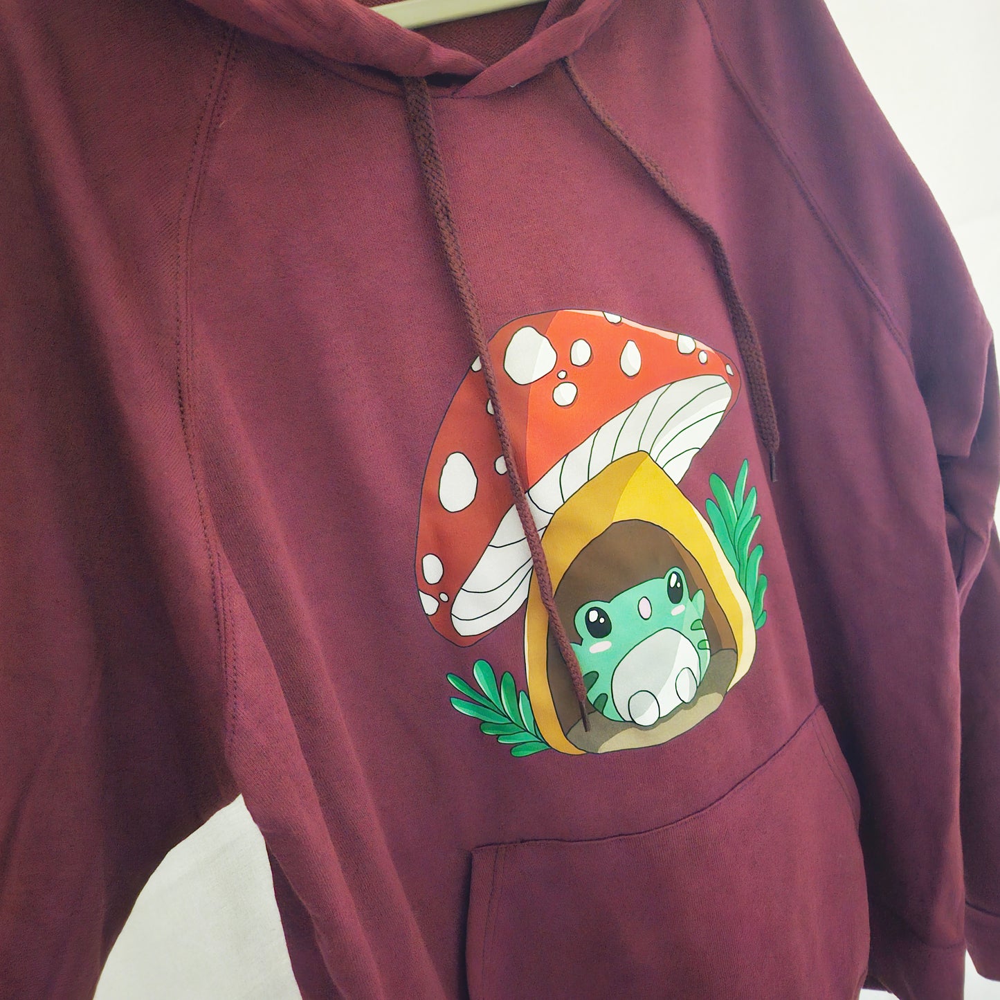 Hoodie Mushroom Frog