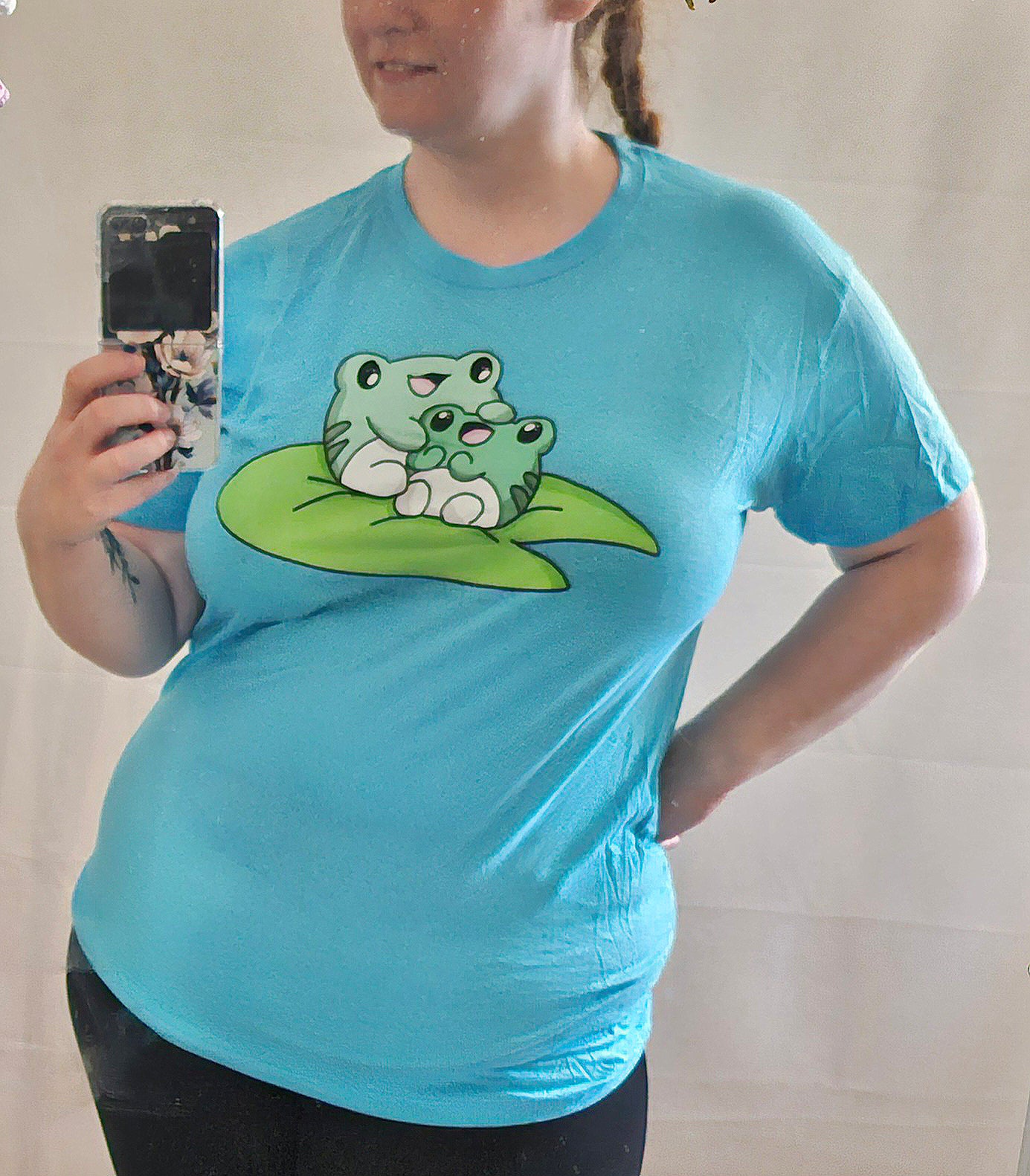 T-shirt Frogs duo