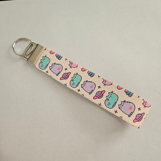 Wristlet pusheen galaxy