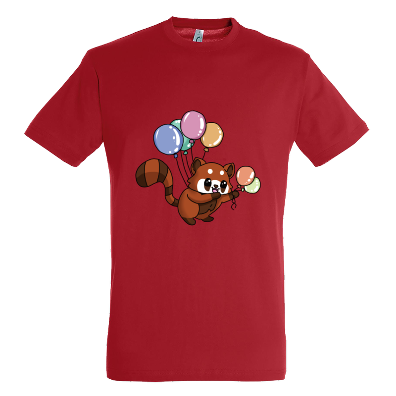 T-shirt Red panda Balloon