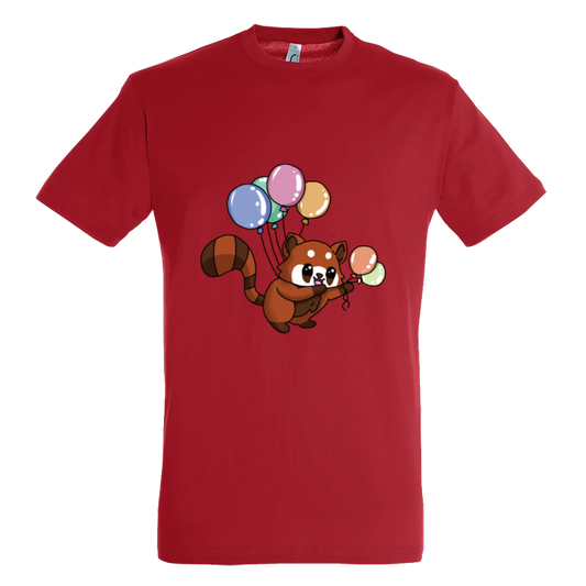 T-shirt Red panda Balloon