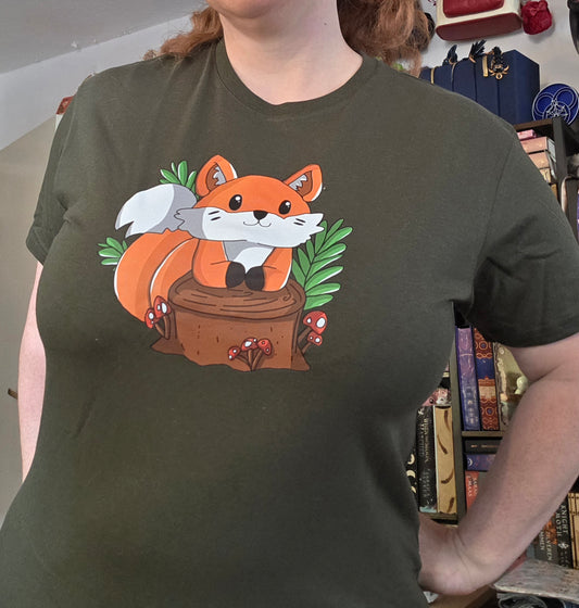 T-shirt Fox tree