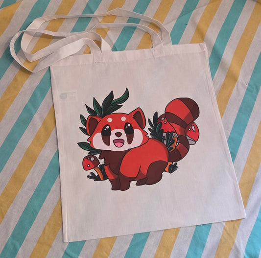 Totebag Red panda