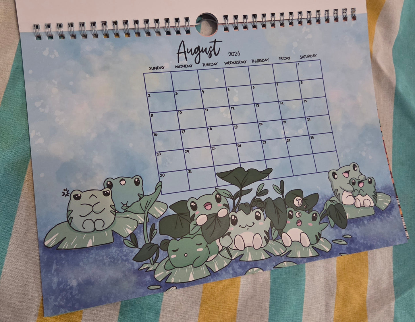 A4 wall 2026 calendar