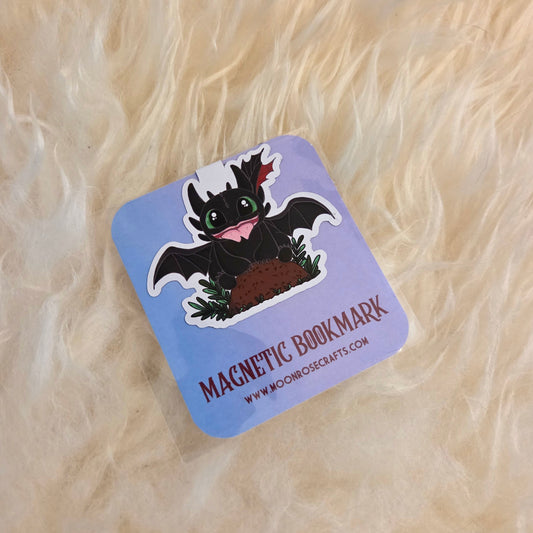 Magnetic Bookmark Toothless