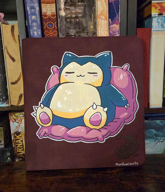 Binder Snorlax pillow