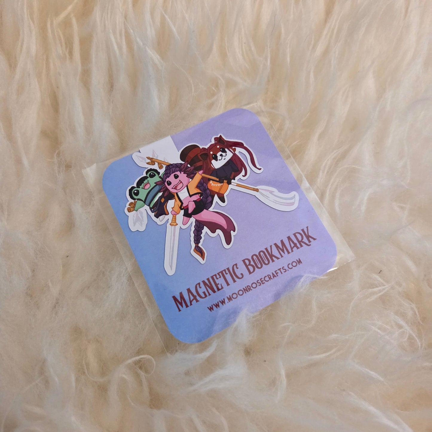 Magnetic Bookmark Huntrix