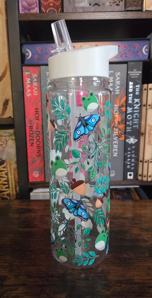 Waterbottle bottle Butterly frogs