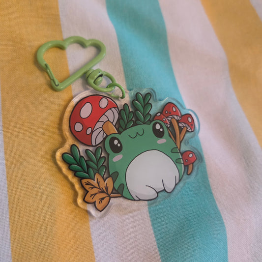 Acrylic keychain Frogs
