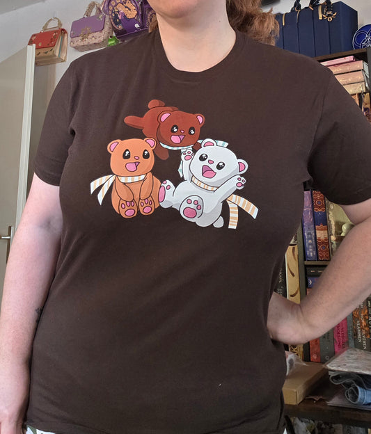 T-shirt Bear trio