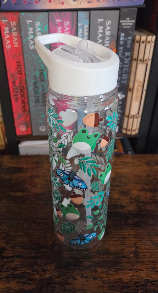 Waterbottle bottle Butterly frogs